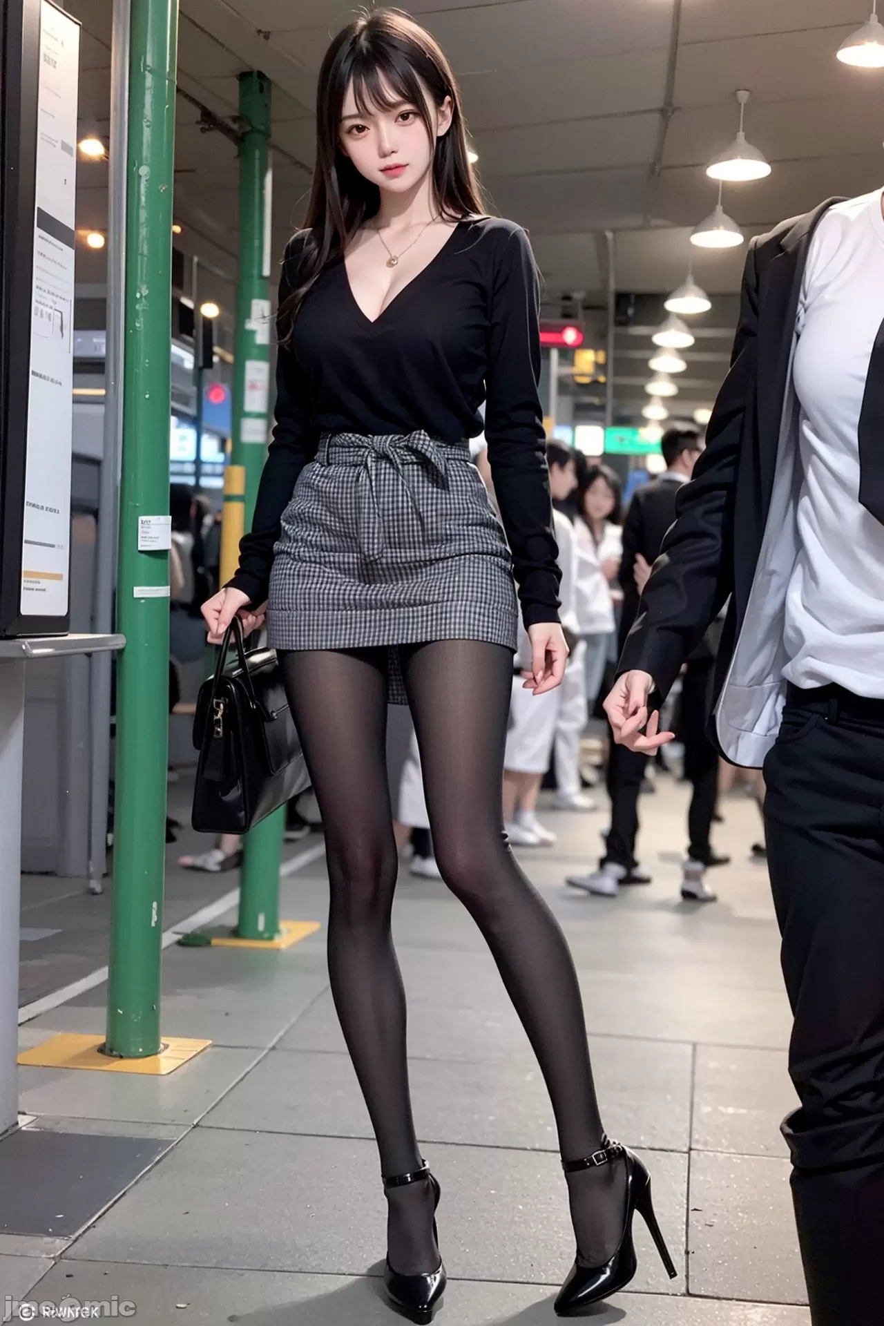 3D chinese girl