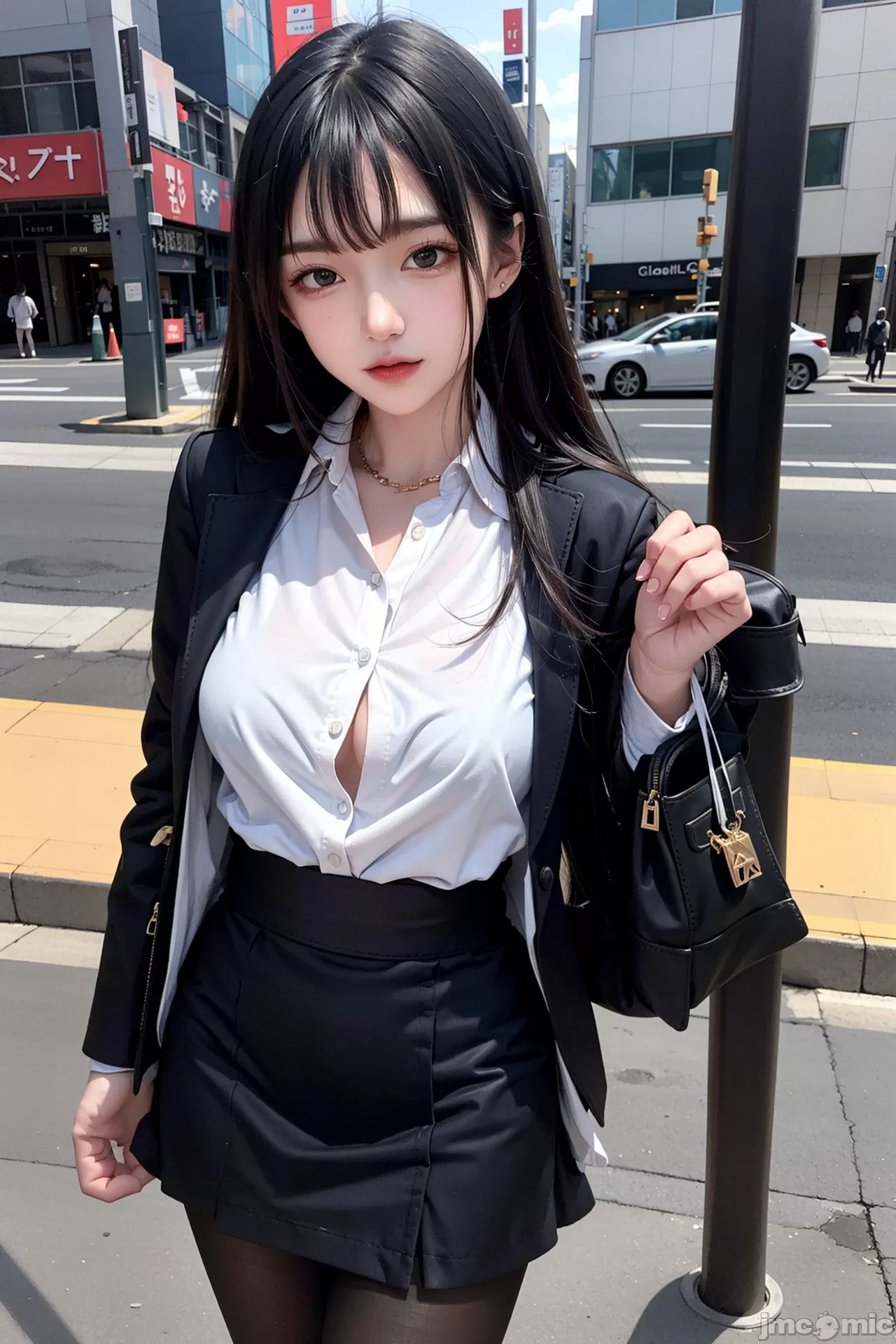 3D chinese girl