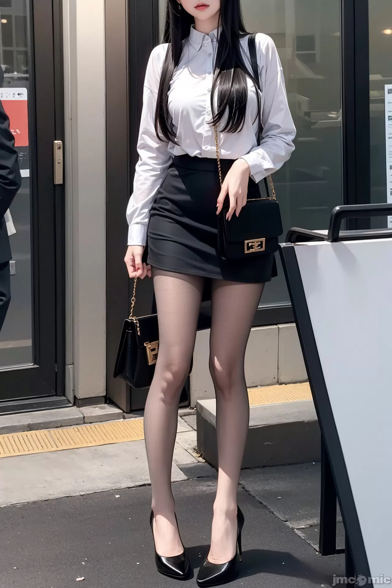 3D chinese girl