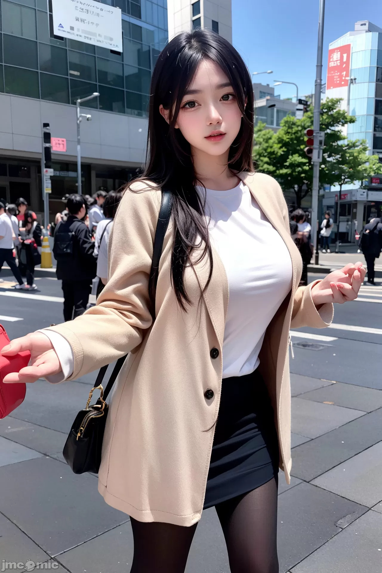3D chinese girl