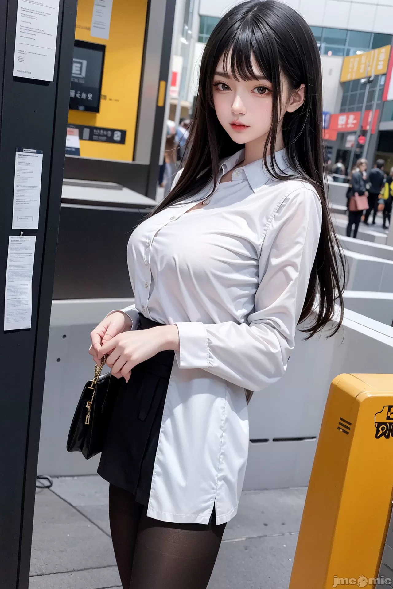 3D chinese girl