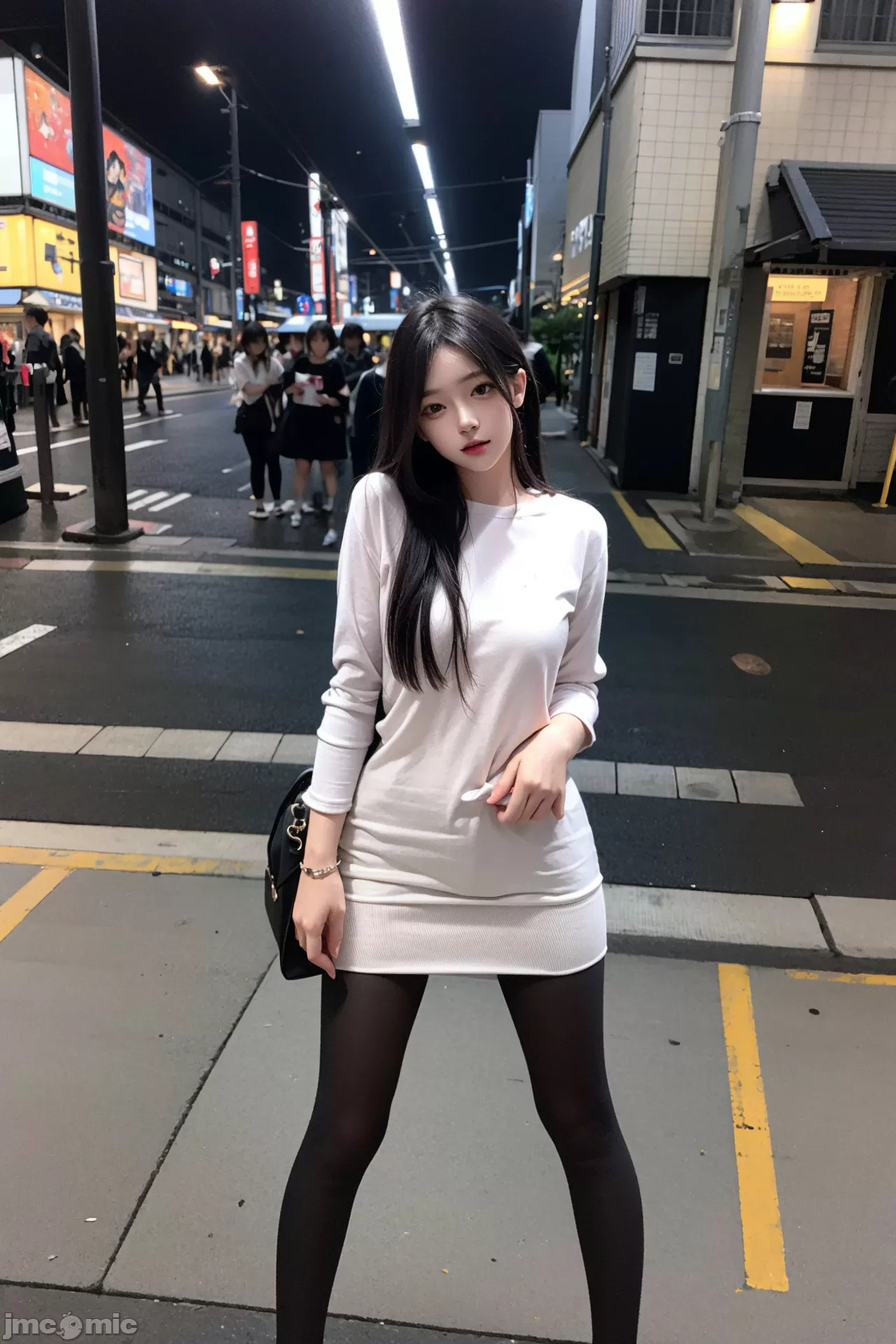 3D chinese girl