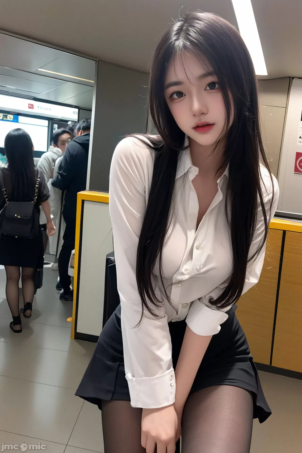 3D chinese girl