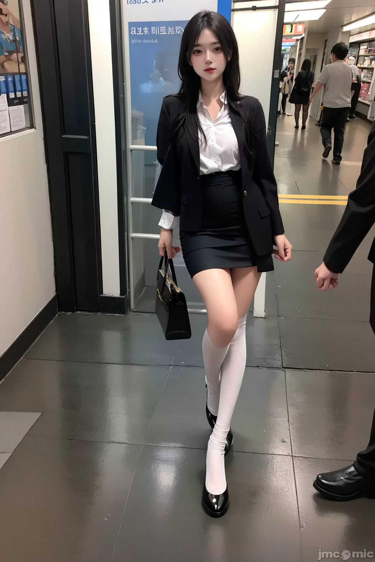 3D chinese girl