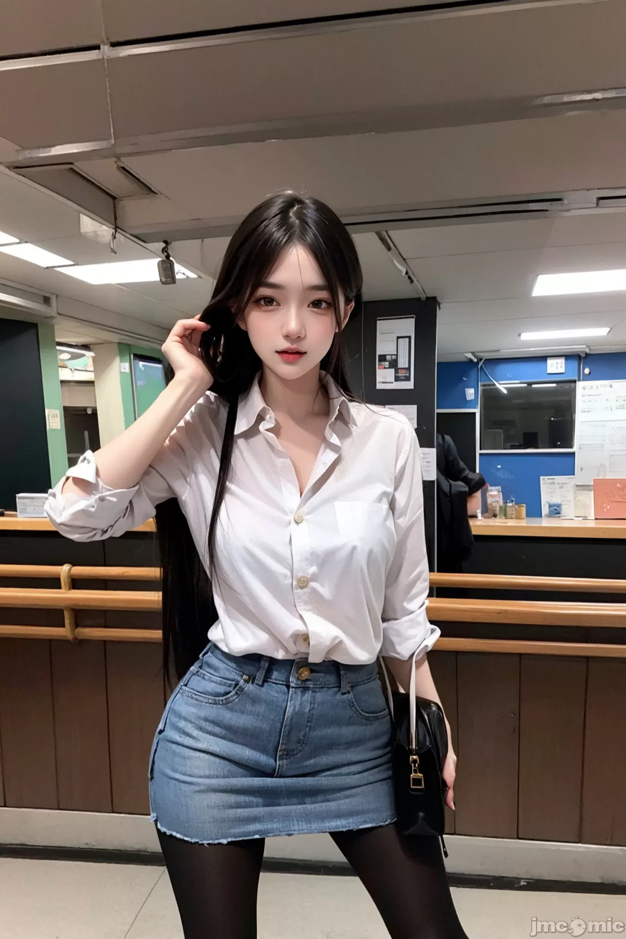 3D chinese girl