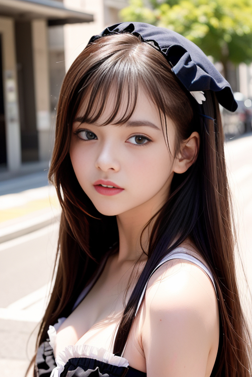 AI生成美女~maid (女僕-メイド)-4