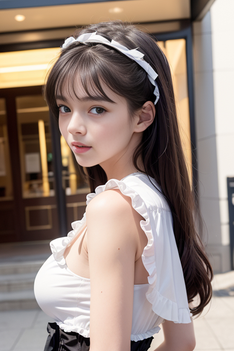 AI生成美女~maid (女僕-メイド)-4