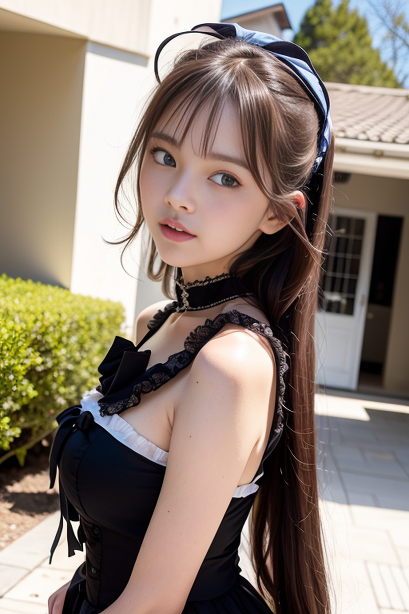 AI生成美女~maid (女僕-メイド)-4