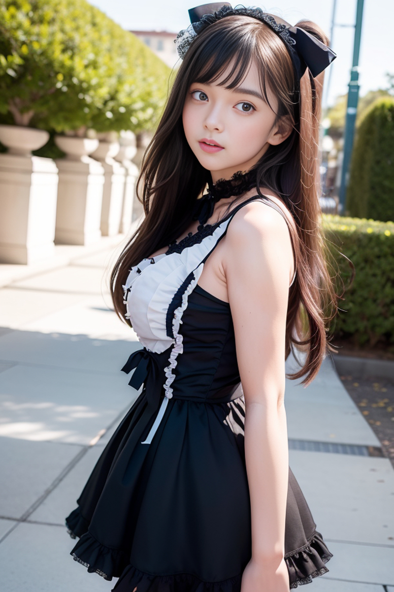 AI生成美女~maid (女僕-メイド)-4