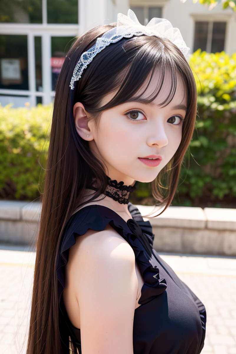 AI生成美女~maid (女僕-メイド)-4
