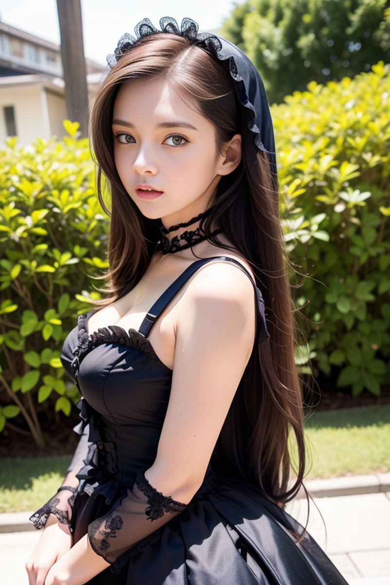 AI生成美女~maid (女僕-メイド)-3