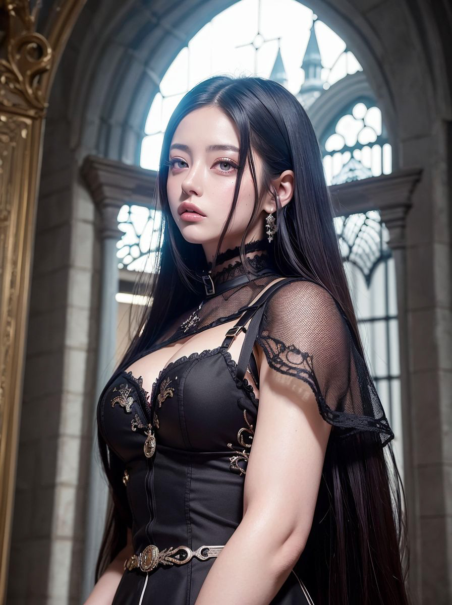 AI生成 中世紀裝扮AI美女