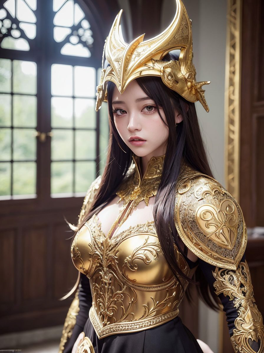 AI生成 中世紀裝扮AI美女