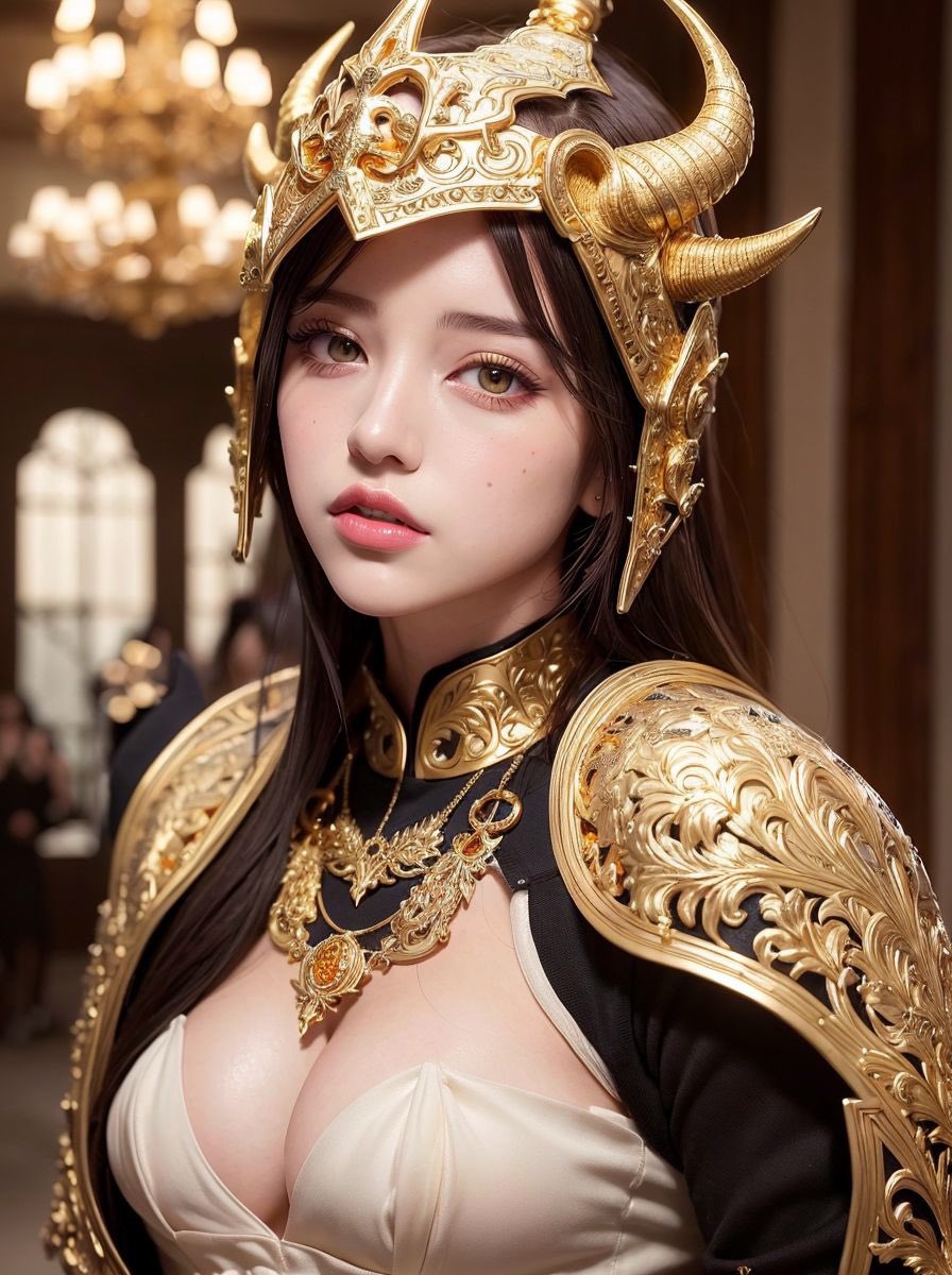AI生成 中世紀裝扮AI美女