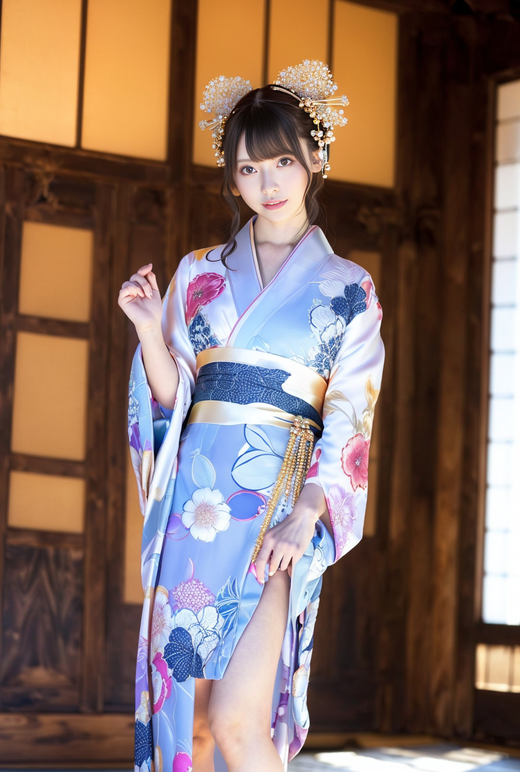 和服是日本文化、禮儀的象徵也是和男友''上戰場''時的戰鬥服裝 ~❤
