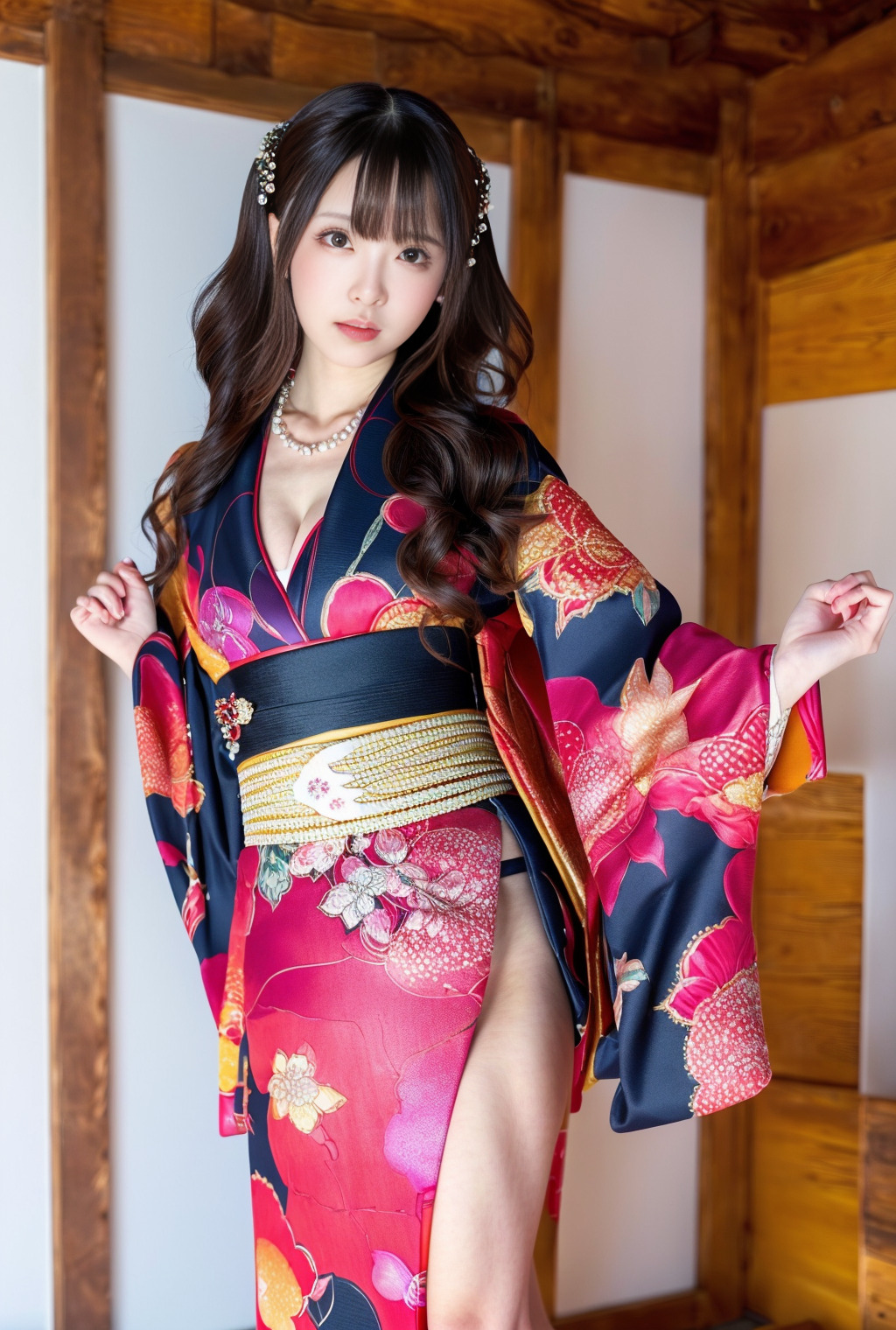 和服是日本文化、禮儀的象徵也是和男友''上戰場''時的戰鬥服裝 ~❤