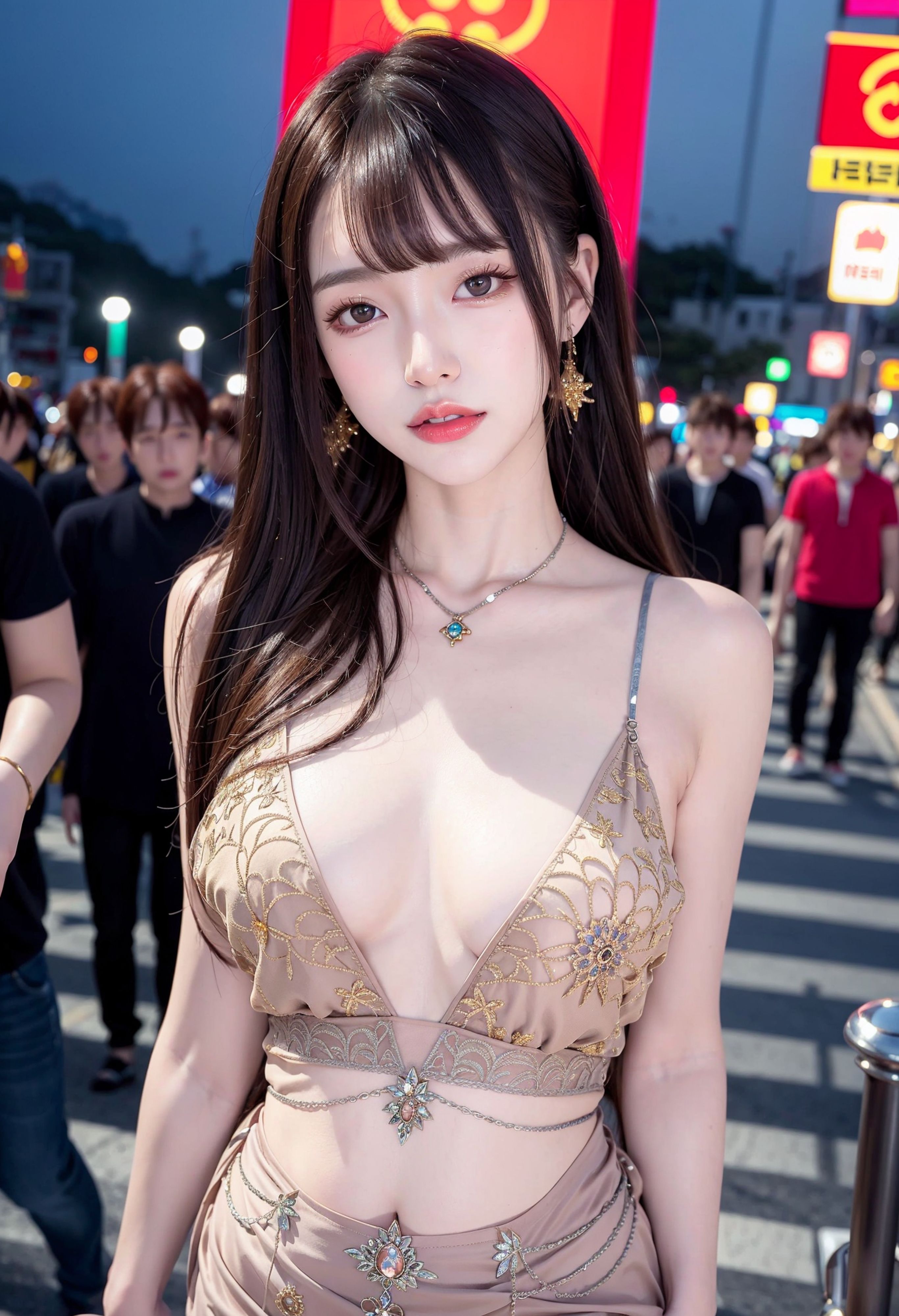 人間牧場+盛裝打扮的女孩+巨乳奶炮\105P 盛裝打扮的女孩