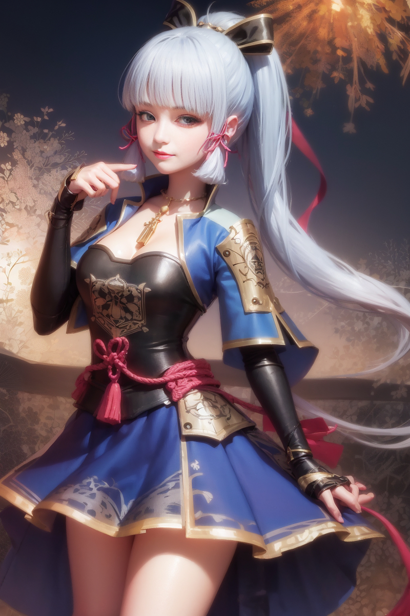 AI art / 原神-神里綾華 / Kamisato Ayaka