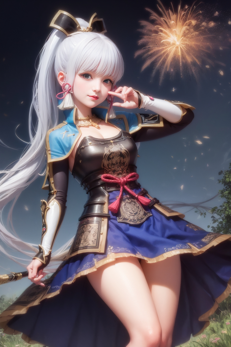 AI art / 原神-神里綾華 / Kamisato Ayaka