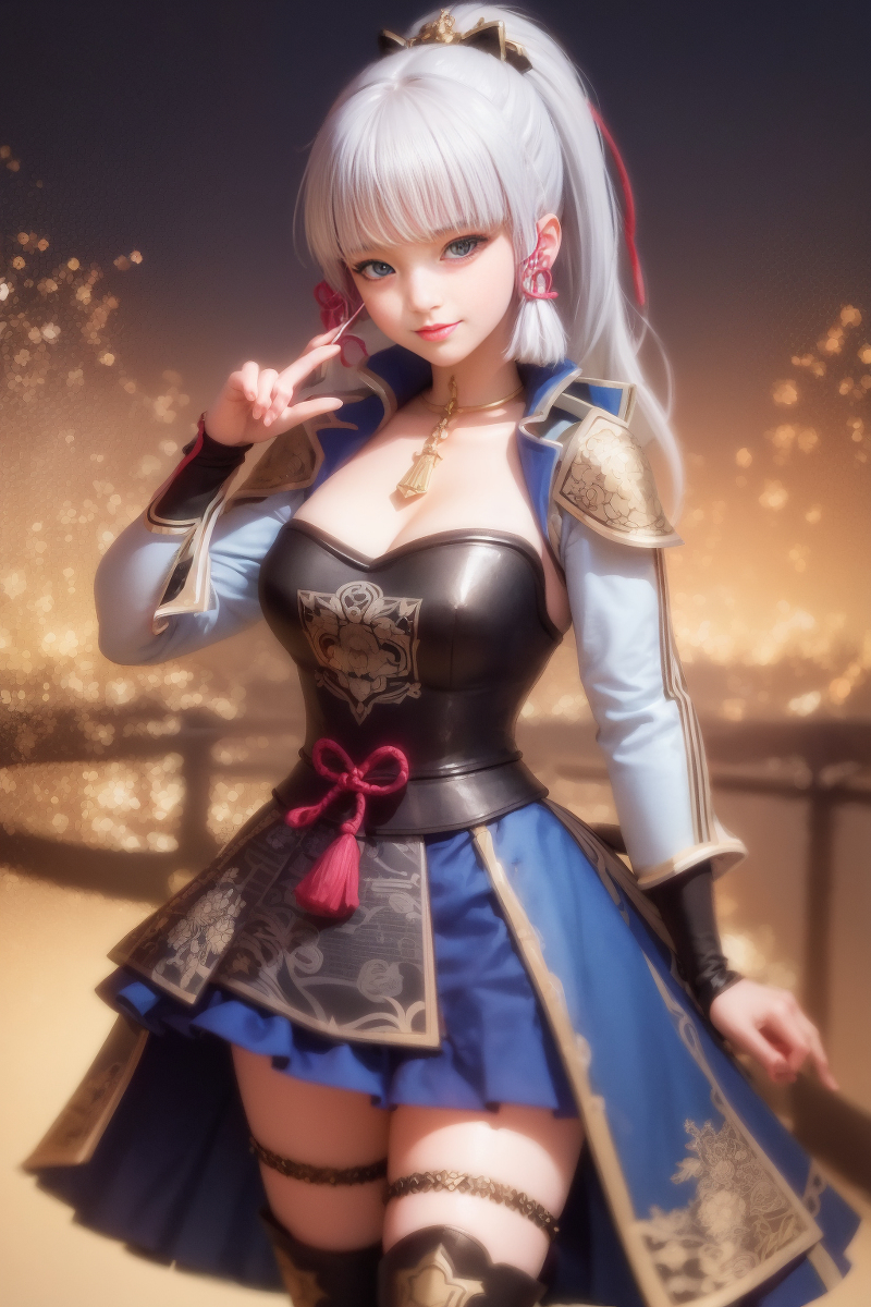 AI art / 原神-神里綾華 / Kamisato Ayaka