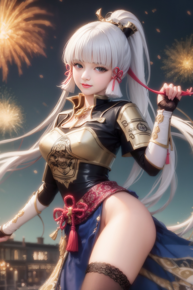 AI art / 原神-神里綾華 / Kamisato Ayaka