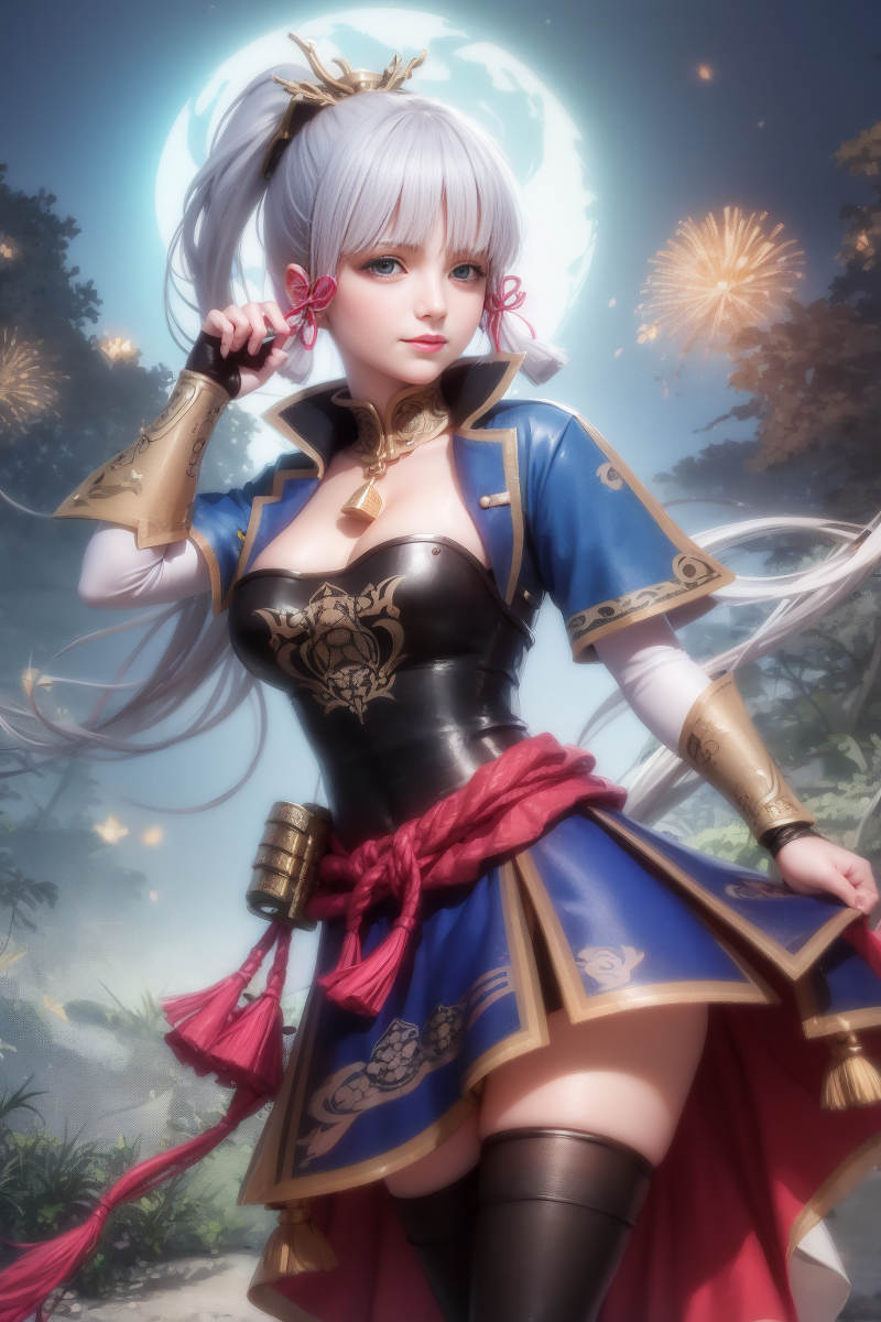 AI art / 原神-神里綾華 / Kamisato Ayaka