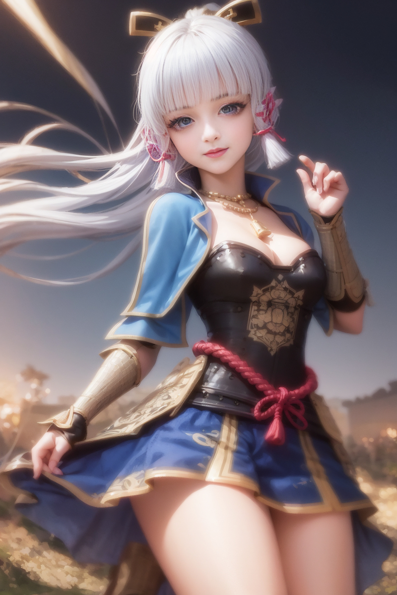 AI art / 原神-神里綾華 / Kamisato Ayaka
