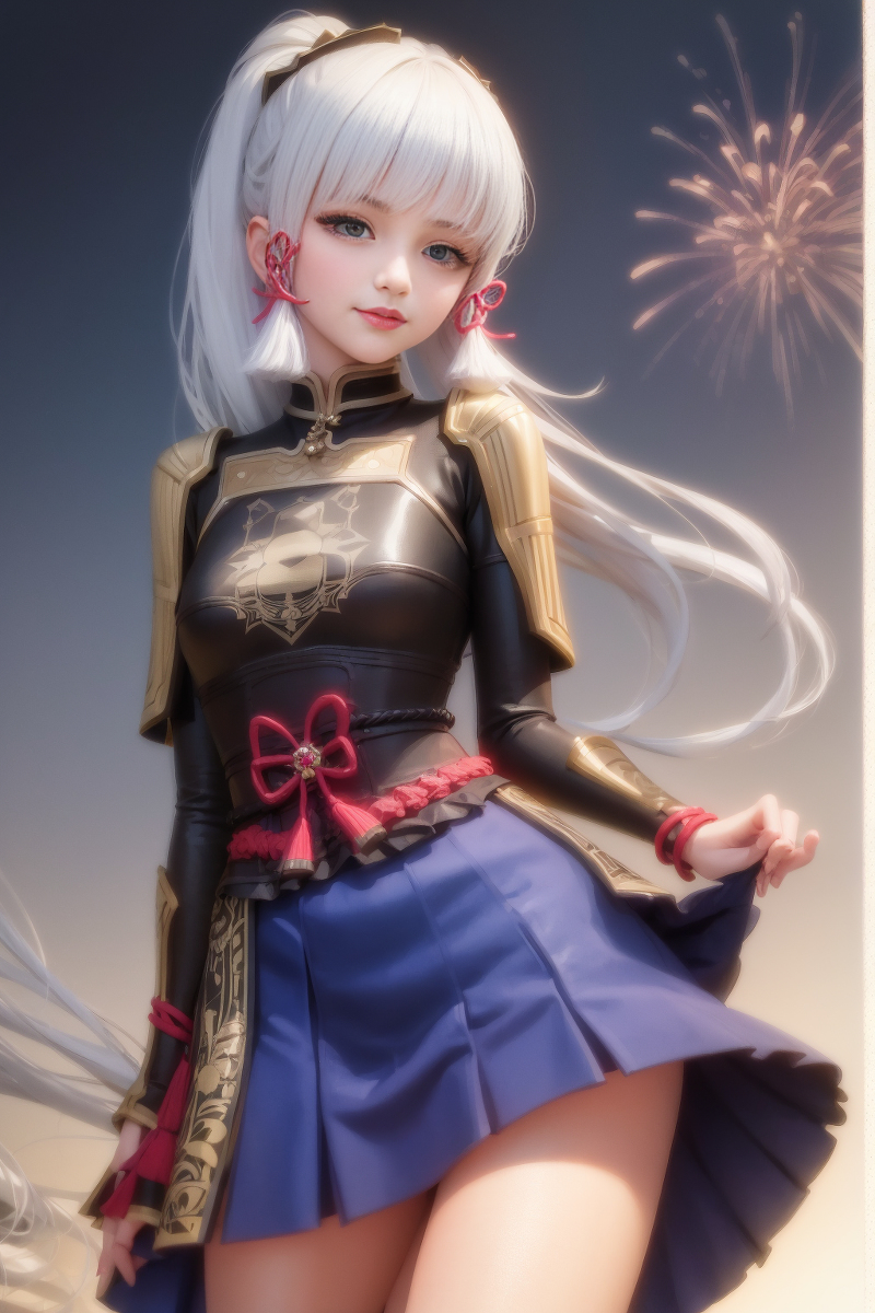 AI art / 原神-神里綾華 / Kamisato Ayaka