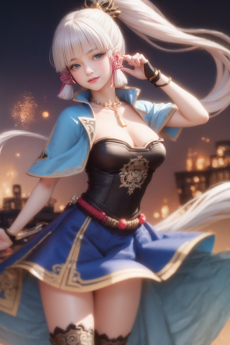 AI art / 原神-神里綾華 / Kamisato Ayaka