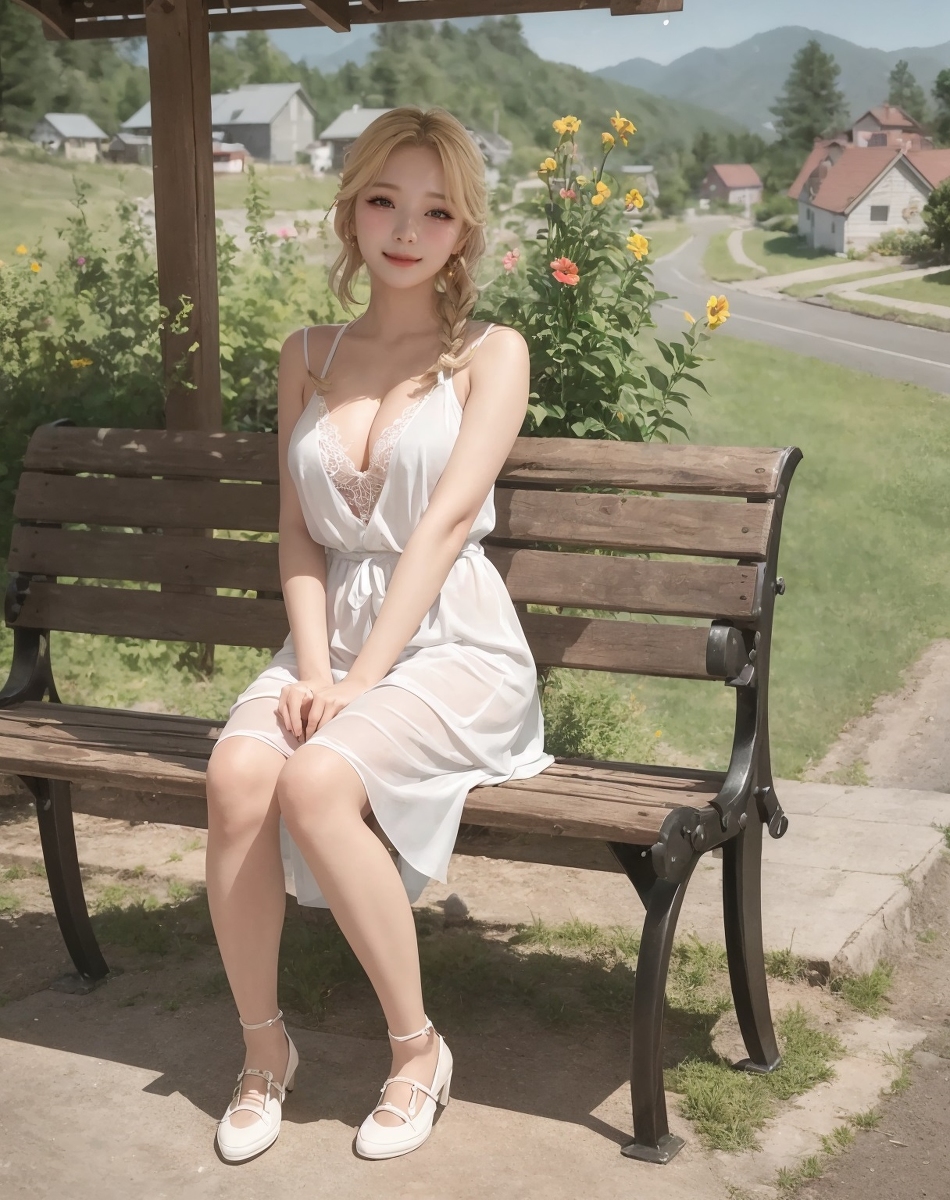 AI生成美女~AI Country girl