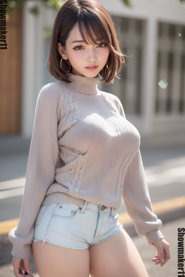 AI生成美女~Street Model 34、35