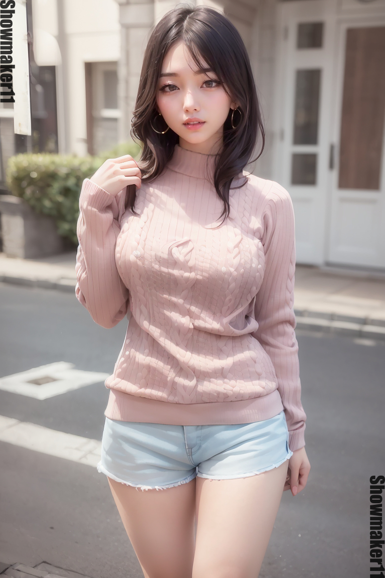 AI生成美女~Street Model 34、35