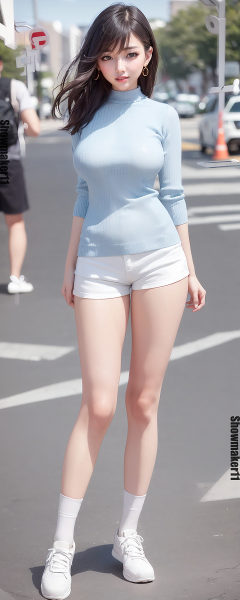 AI生成美女~Street Model 34、35