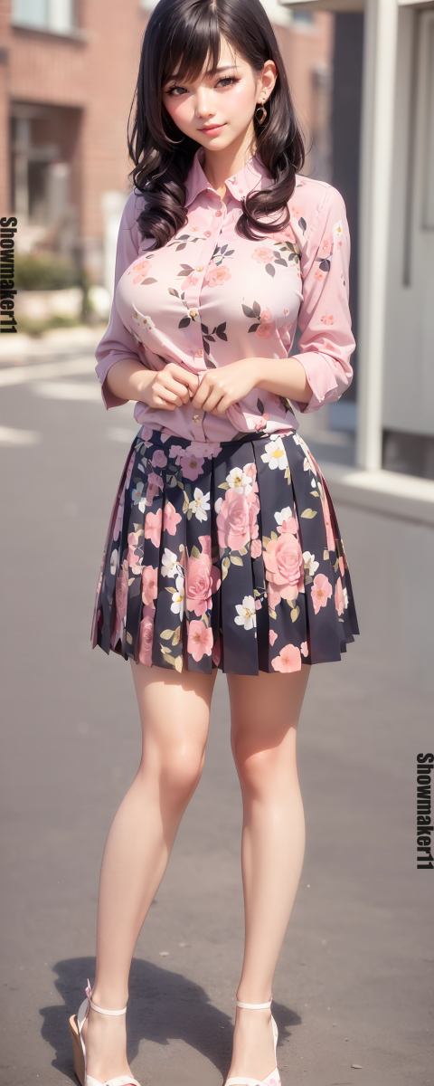 AI生成美女~Street Model 34、35