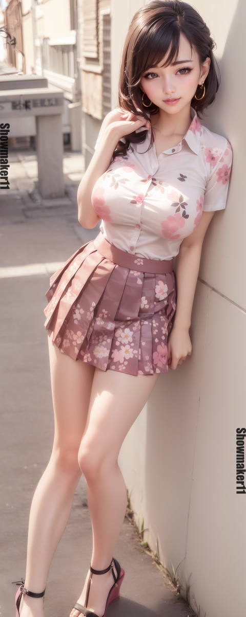 AI生成美女~Street Model 34、35