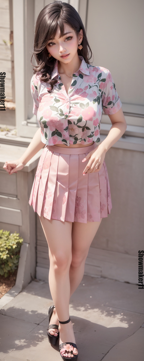 AI生成美女~Street Model 34、35
