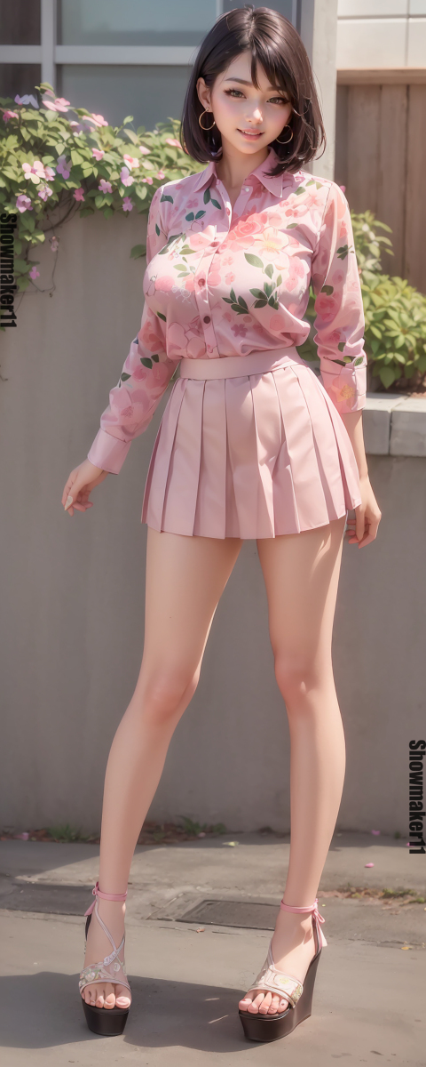 AI生成美女~Street Model 34、35