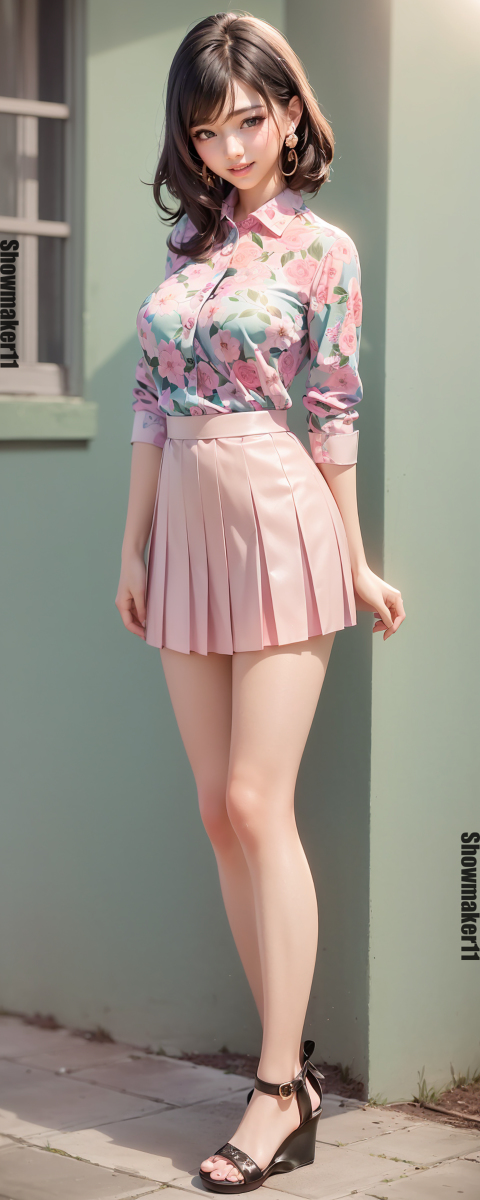 AI生成美女~Street Model 34、35