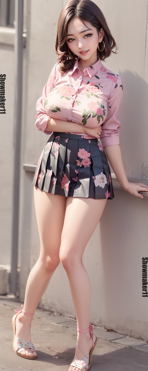 AI生成美女~Street Model 34、35