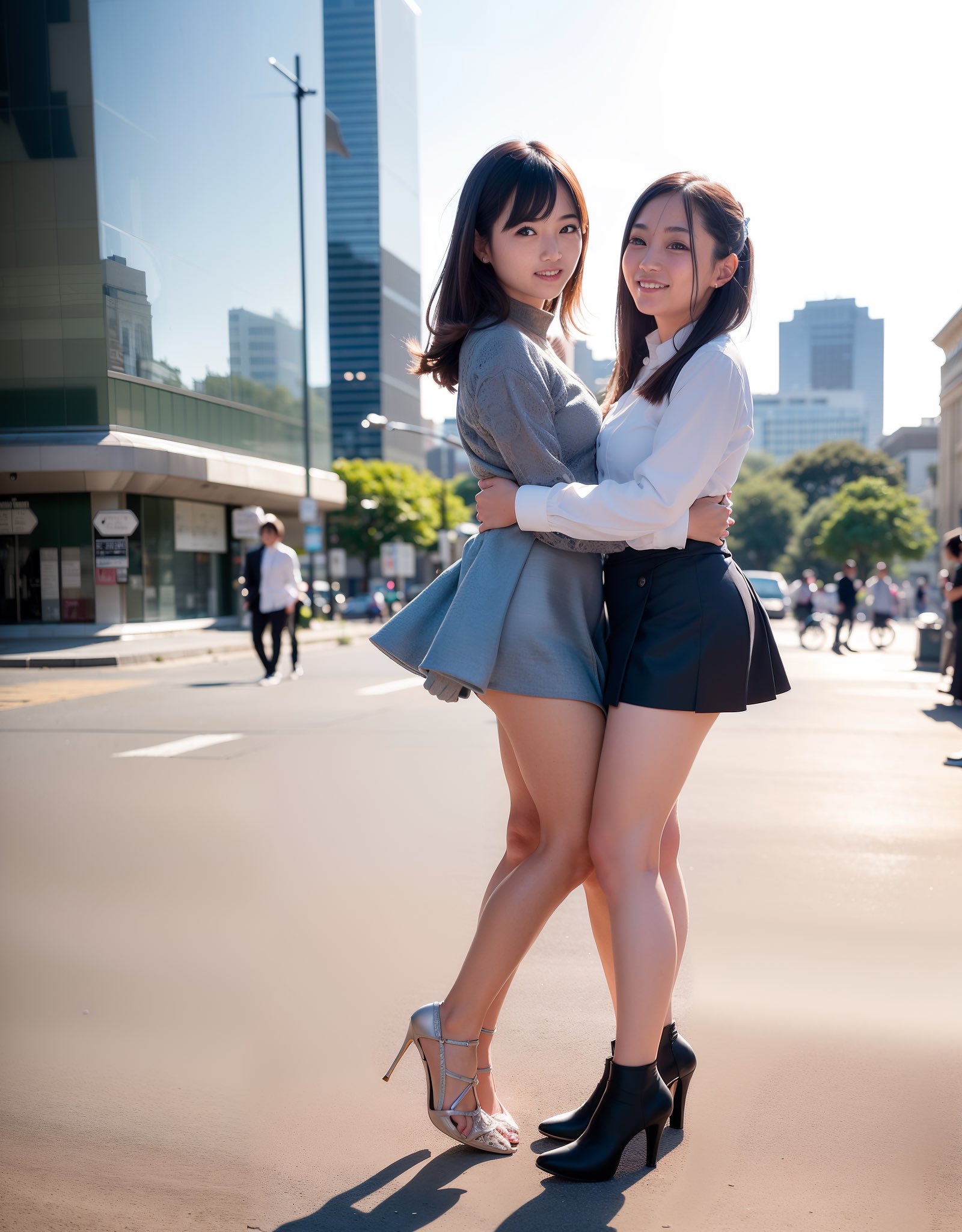 AI生成 AI美女街拍