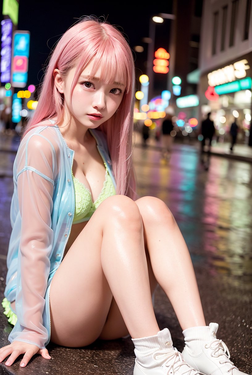 AI生成 AI美女街拍