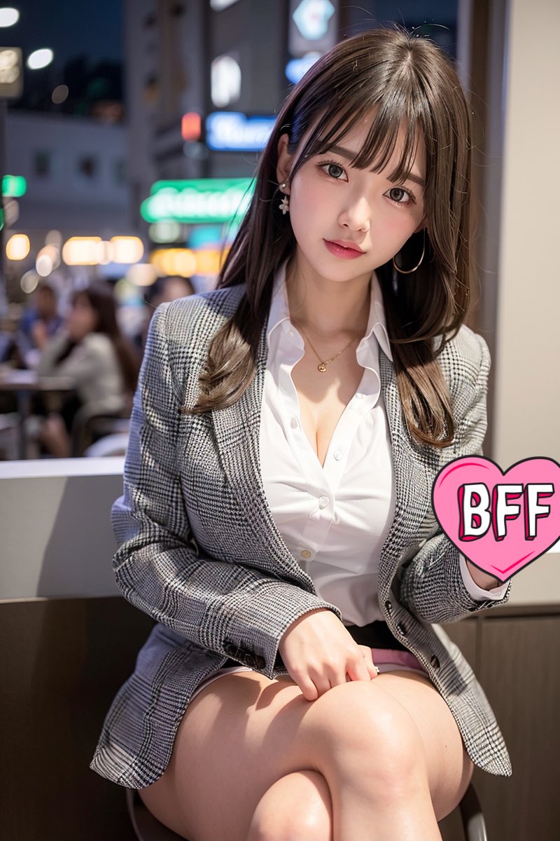 AI生成 AI美女街拍