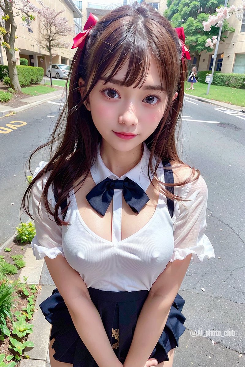 AI生成 AI美女街拍