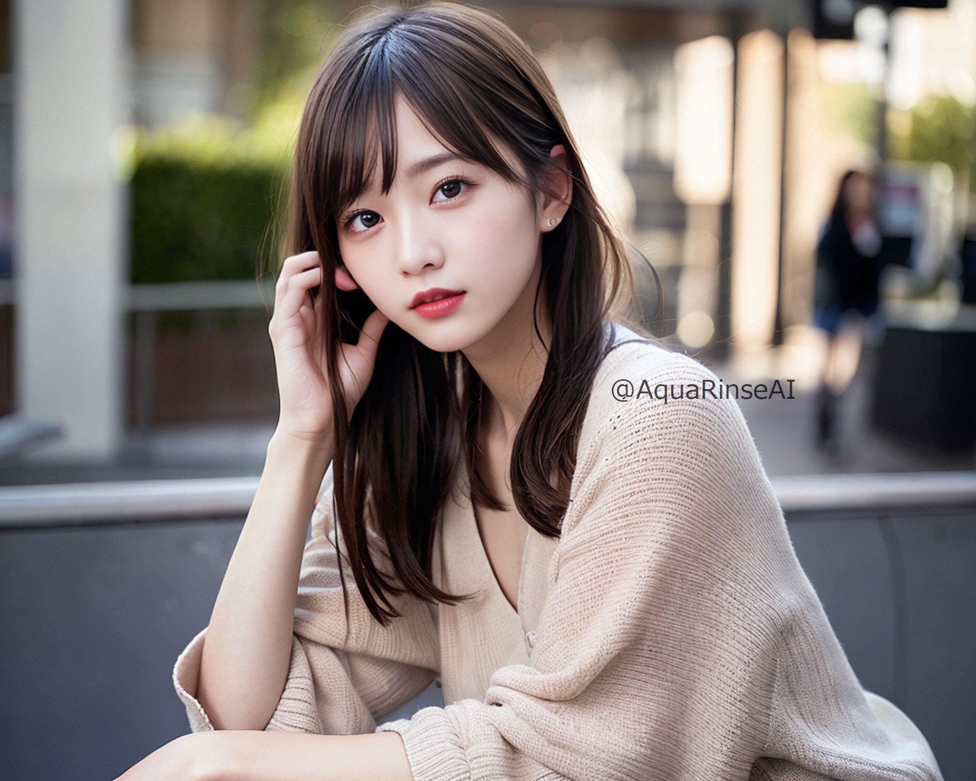 AI生成 AI美女街拍