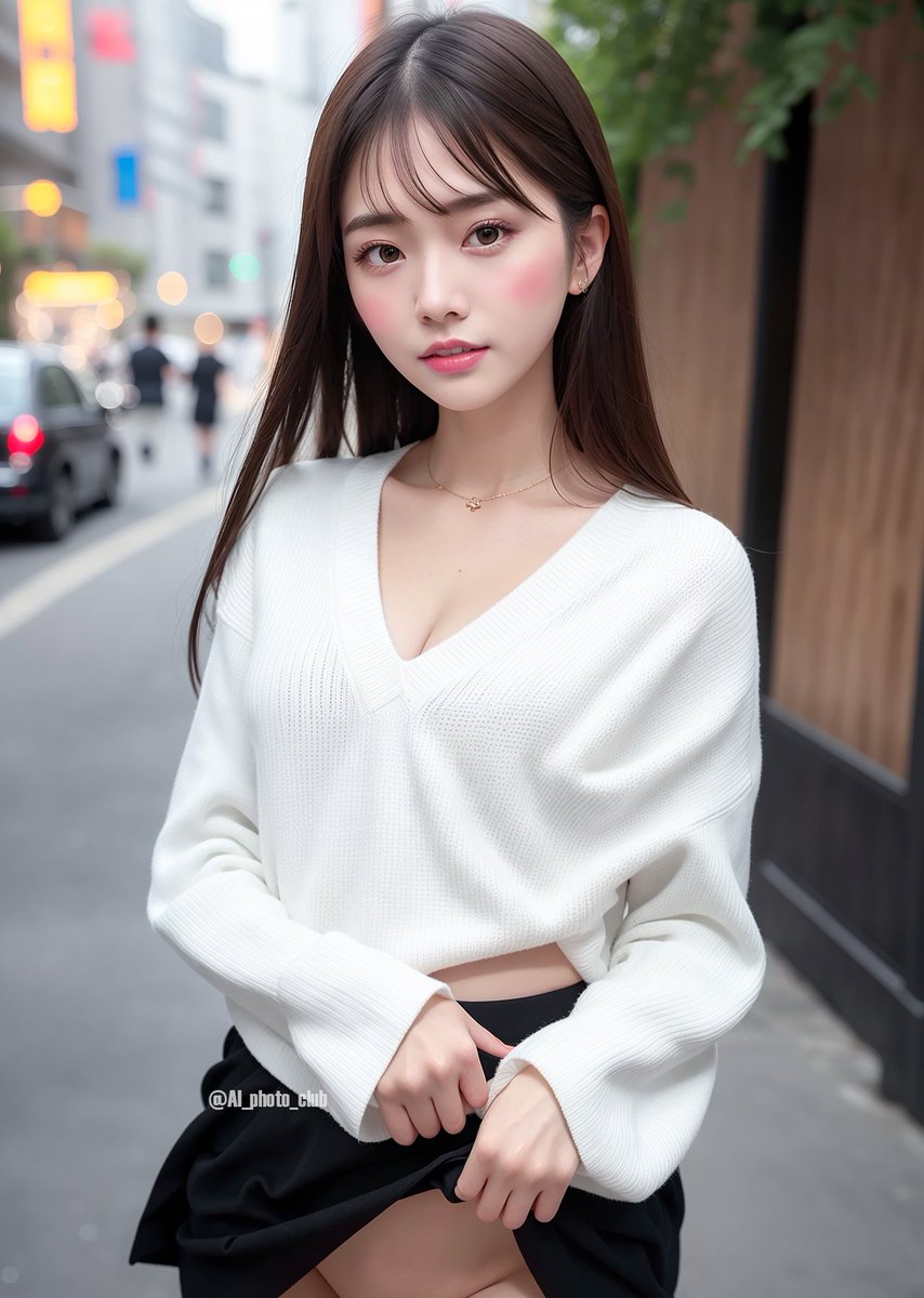 AI生成 AI美女街拍