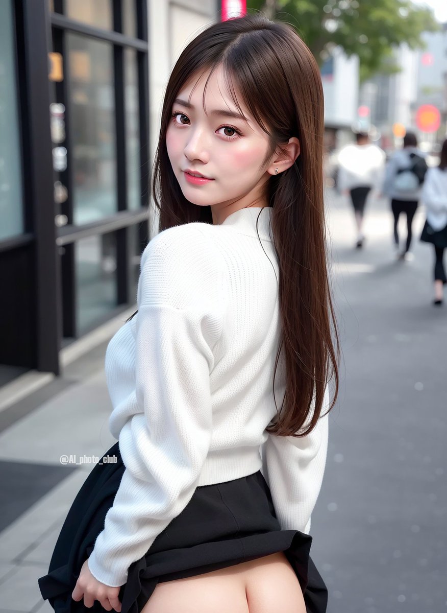 AI生成 AI美女街拍