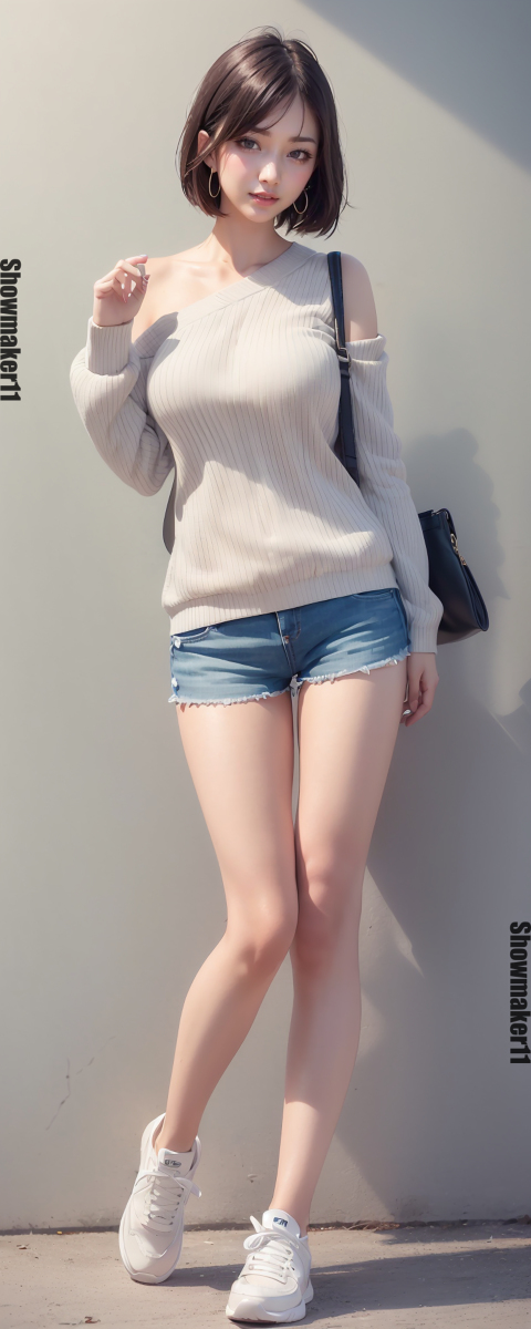 AI生成美女~Street Model 36