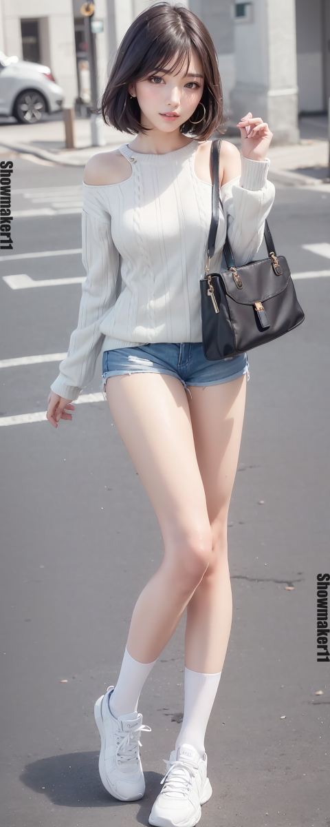 AI生成美女~Street Model 36