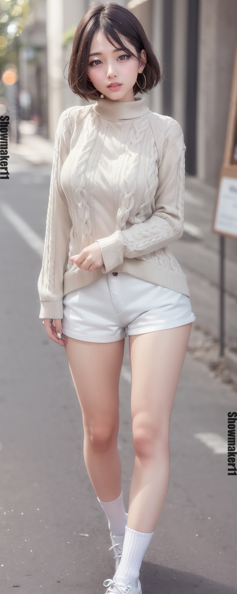 AI生成美女~Street Model 36