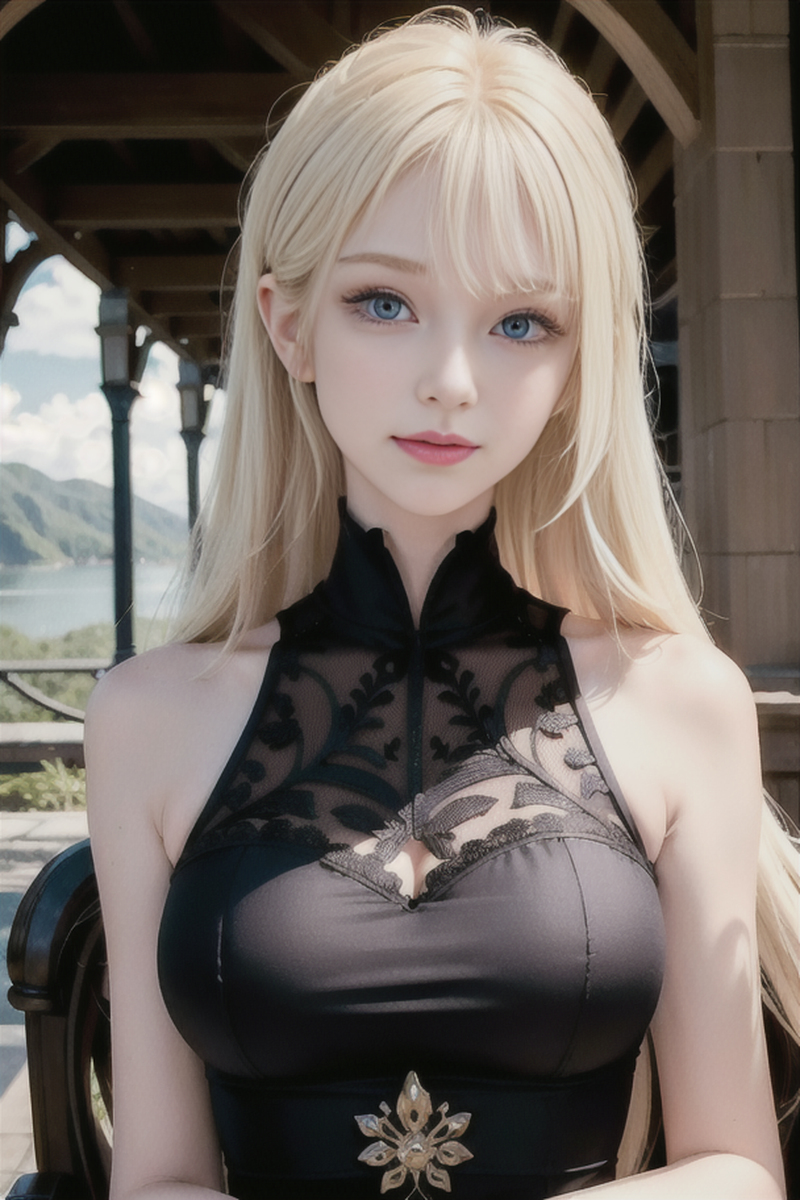 AI生成美女~金髪碧眼 きんぱつへきがん